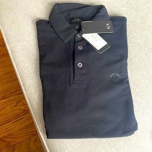 Armani exchange mens polo shirt